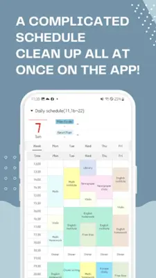 Daily Schedule android App screenshot 6